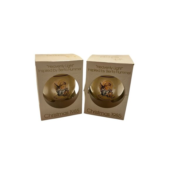 Berta Hummel 1985 Christmas Ornament Heavenly Light Schmid - Picture 2 of 13